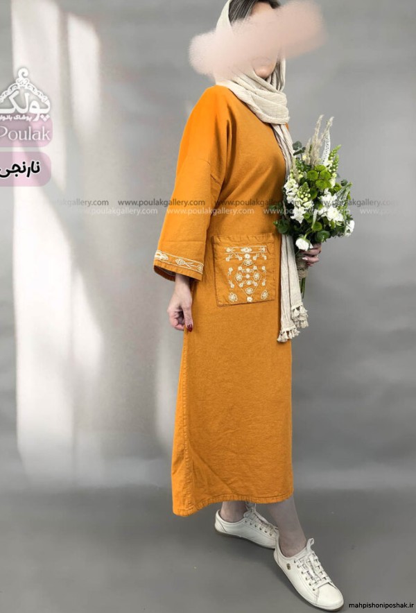 مدل پیراهن راسته نخی