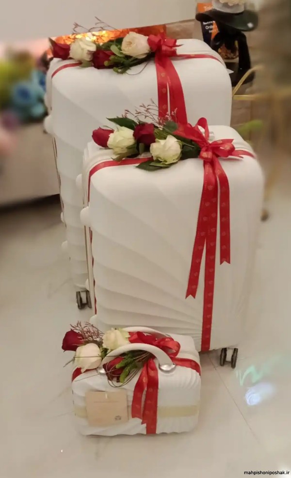 مدل چیدمان چمدان عروس مدل چیدمان چمدان عروس