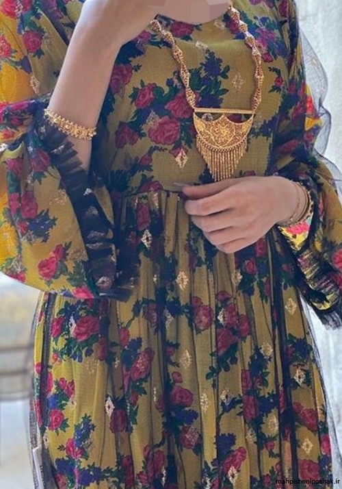 مدل لباس بندری با پارچه ی نخی مدل لباس بندری با پارچه ی نخی
