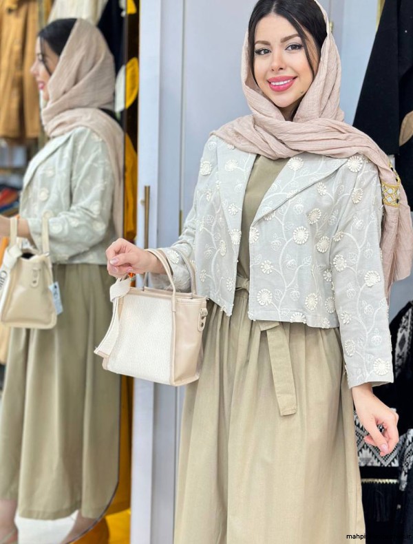 مدل لباس دو تیکه دخترانه کوتاه