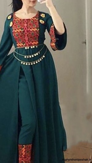 مدل پیراهن شلوار بلوچی دخترانه مدل پیراهن شلوار بلوچی دخترانه