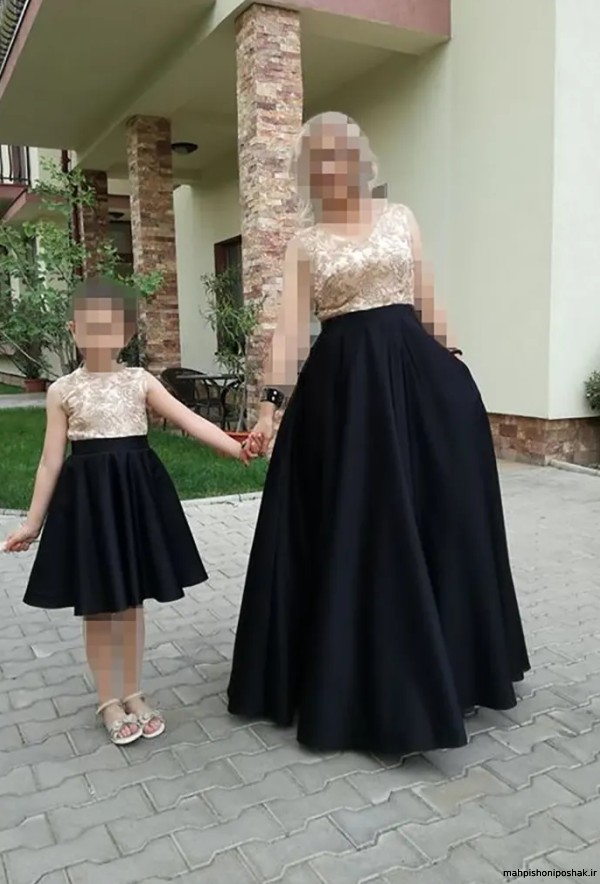 مدل ست مادر و دختر مجلسی