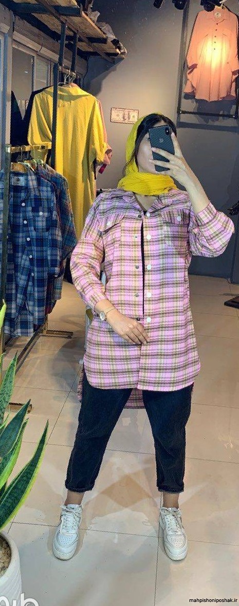 مدل مانتو تابستانه چهارخونه