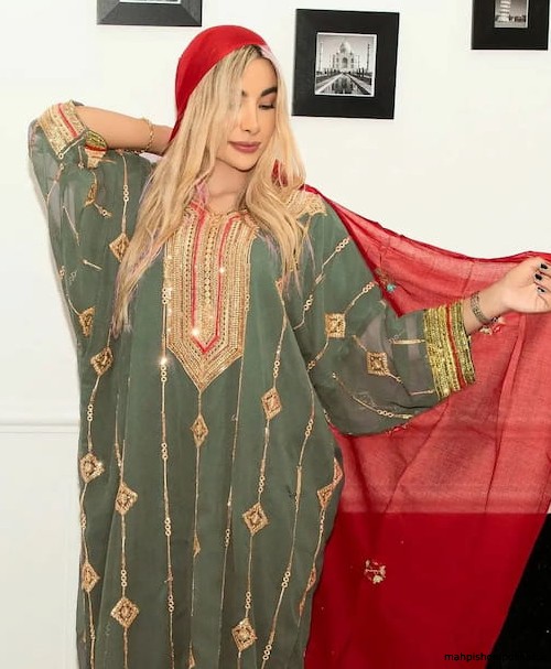 مدل لباس عربی کندوره