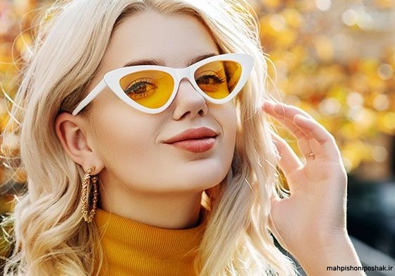 مدل عینک آفتابی مناسب برای صورت های قلبی شکل