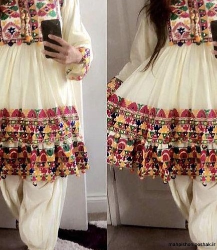 مدل لباس پنجابی نخی مدل لباس پنجابی نخی
