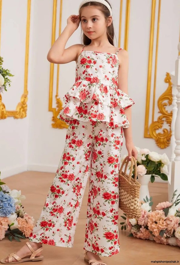 مدل بلوز شلوار عروسکی بچه گانه