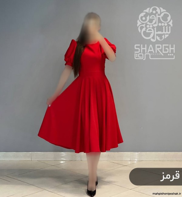 مدل پیراهن زنانه استین کوتاه