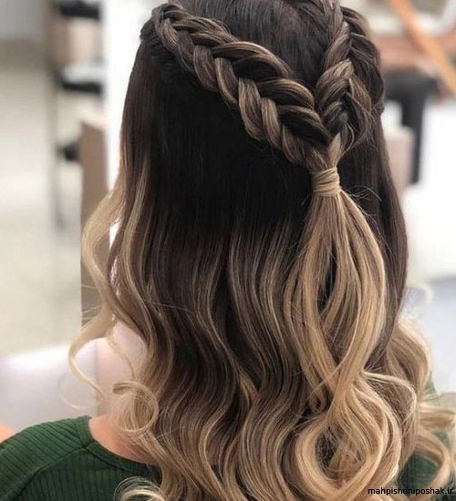 مدل بافت دخترانه مجلسی