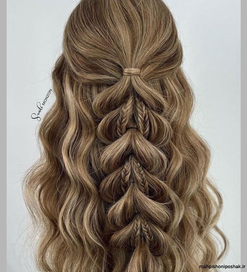 مدل بافت دخترانه مجلسی