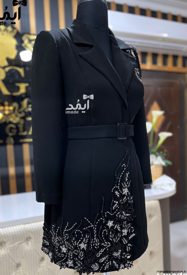 مدل پالتو حاشیه دار