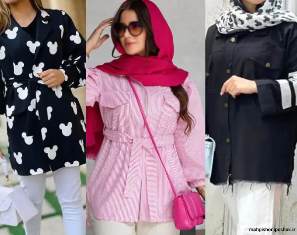 مدل مانتو دخترانه اسپرت شیک و جدید