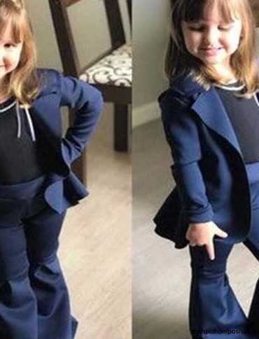 مدل کت شلوار دختر بچه گانه