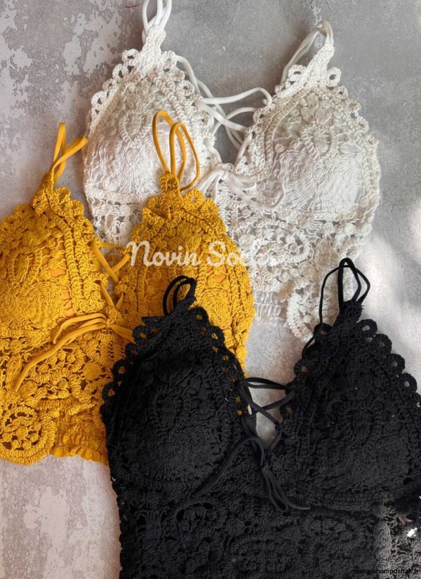 مدل نیم تنه بافتنی دخترانه