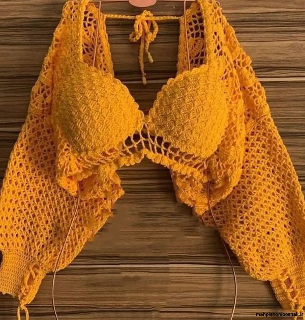 مدل نیم تنه بافتنی دخترانه