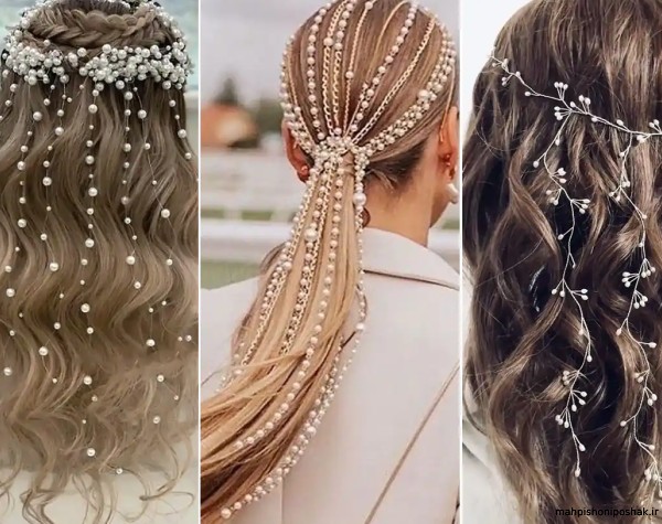 مدل مو با اکسسوری مدل مو با اکسسوری