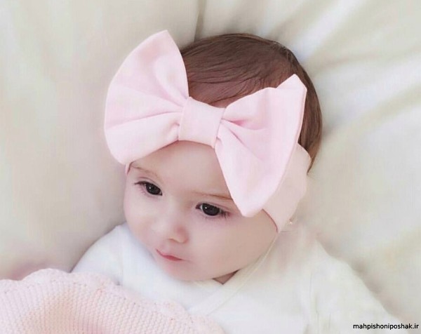 مدل تل سر نوزاد دختر