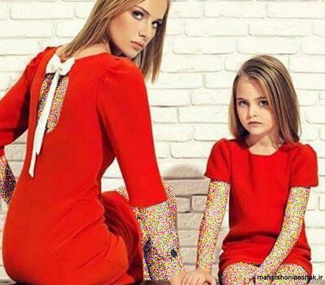 مدل ست مادر و دختر مجلسی