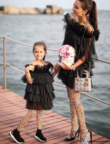 مدل ست مادر و دختر مجلسی