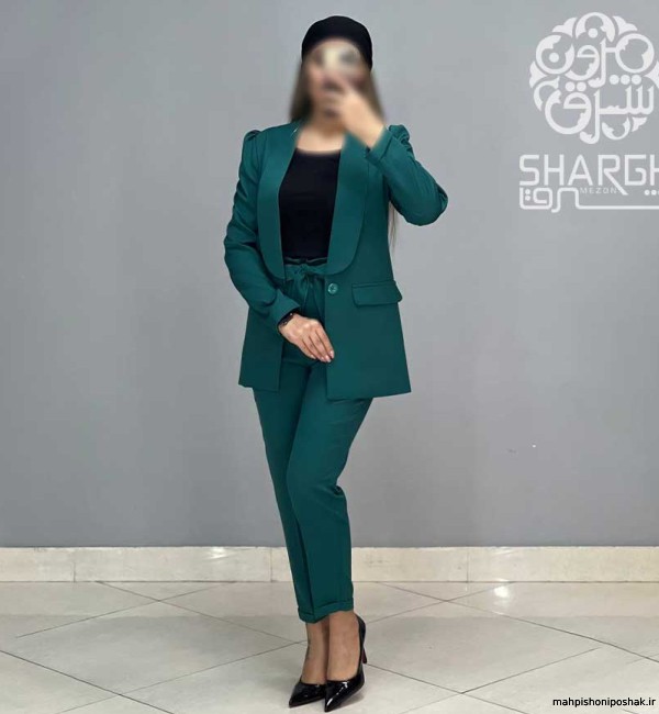مدل کت و دامن یقه ارشال مدل کت و دامن یقه ارشال