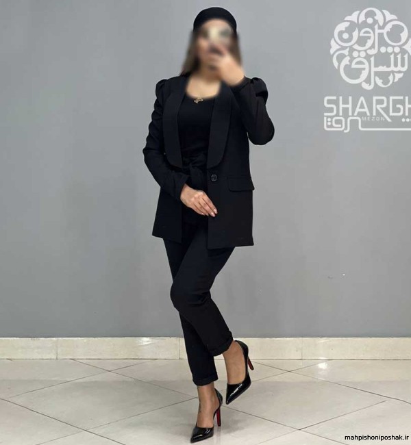 مدل کت و دامن یقه ارشال مدل کت و دامن یقه ارشال