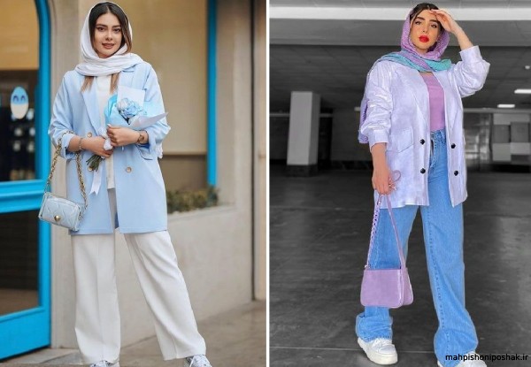 مدل ست لباس با شلوار مدل ست لباس با شلوار