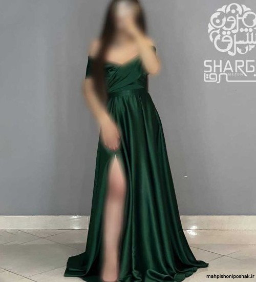 مدل لباس ساتن کلوش