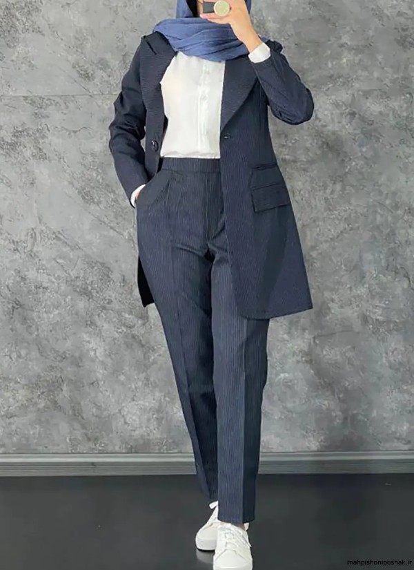 مدل کت و شلوار زنانه اسپرت شیک