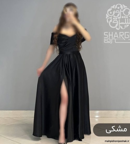 مدل لباس ساتن کلوش