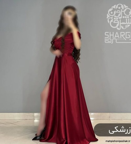 مدل لباس ساتن کلوش