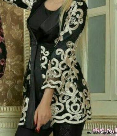 مدل کت زنانه گیپور بلند مدل کت زنانه گیپور بلند