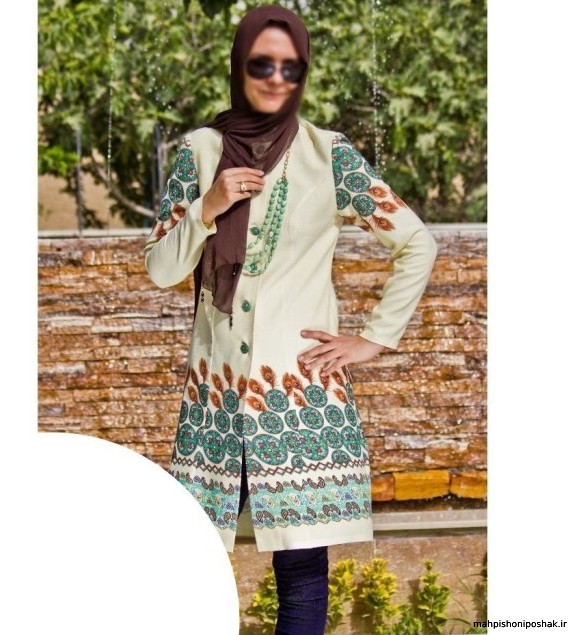 مدل پالتو حاشیه دار
