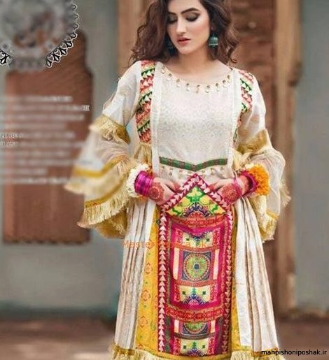 مدل لباس با زی بلوچی