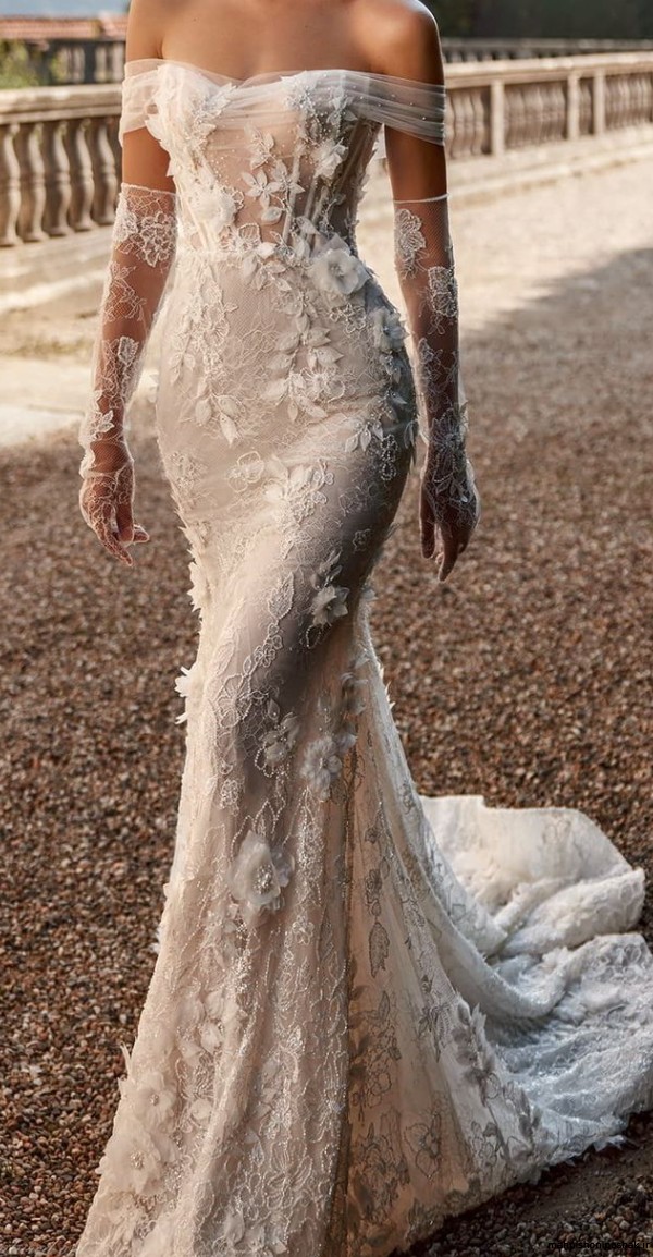 مدل لباس بلند عروس