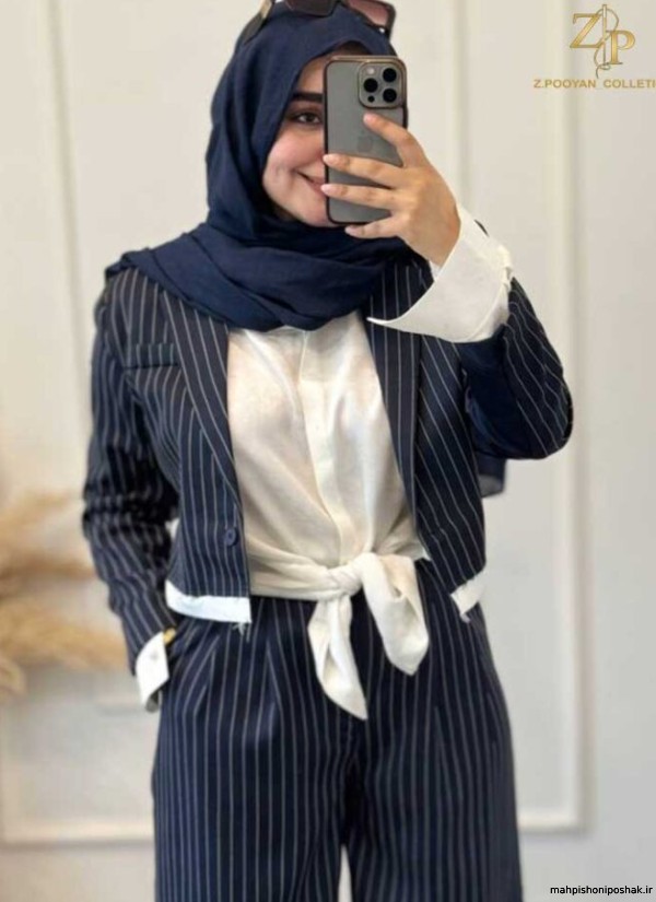 مدل کت و شلوار زنانه مجلسی مشکی