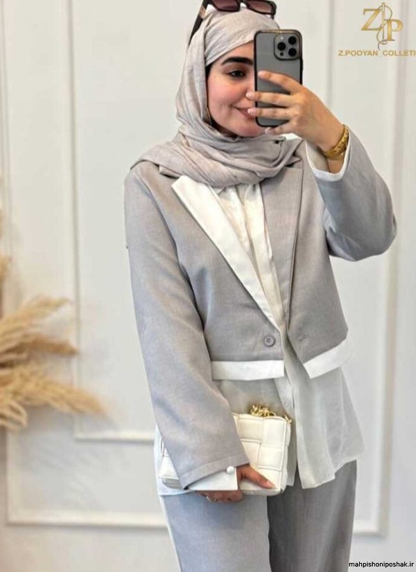 مدل کت و شلوار زنانه مجلسی مشکی