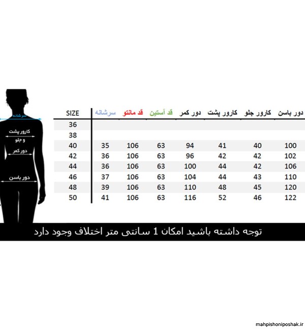 مدل لباس زنانه مانتو