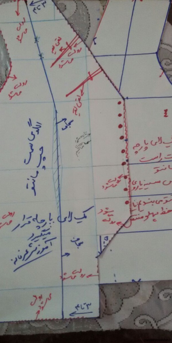 مدل لباس غیر قرینه