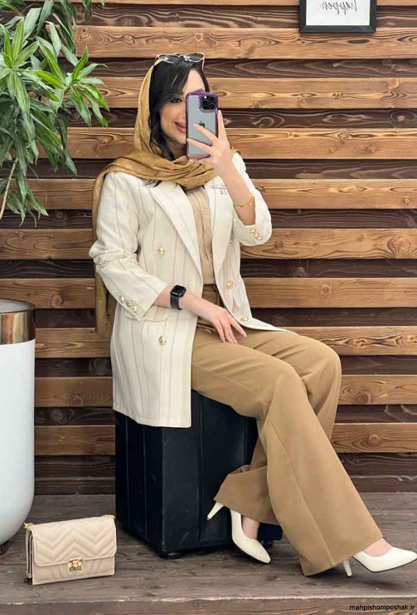 مدل کت زنانه با پارچه لنین مدل کت زنانه با پارچه لنین