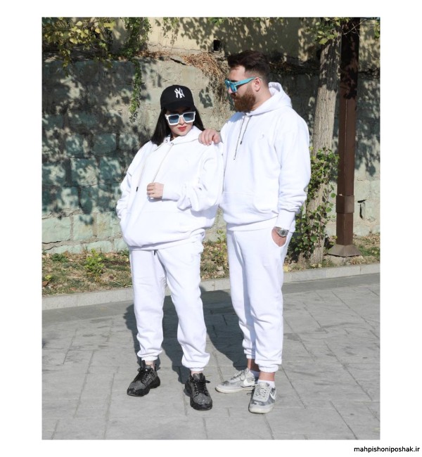 مدل هودی دخترانه سفید مشکی مدل هودی دخترانه سفید مشکی