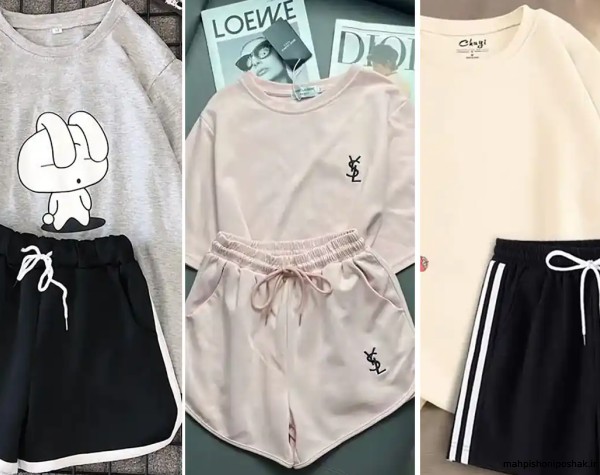 مدل شلوارک اسپرت دخترانه مدل شلوارک اسپرت دخترانه
