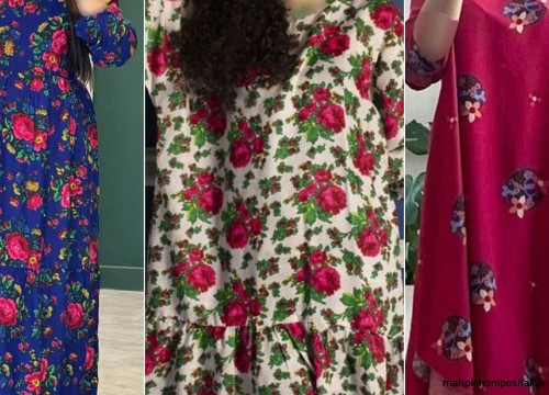 مدل لباس عروسکی گل گلی مدل لباس عروسکی گل گلی