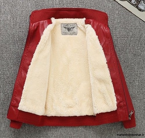 مدل پالتو چرم بچه گانه پسرانه