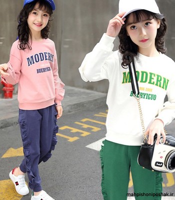 مدل لباس اسپرت دخترانه ۱۰ ساله