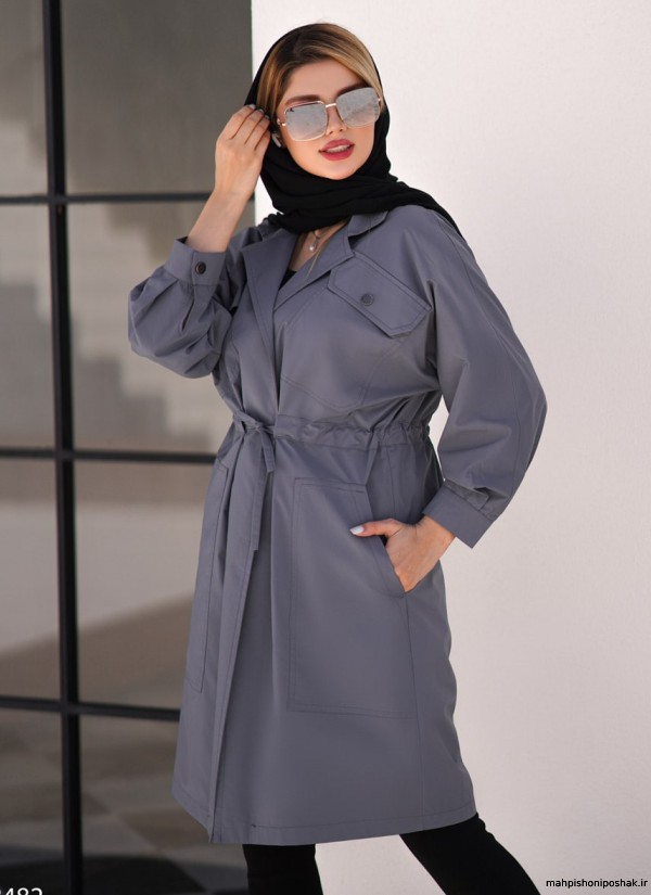 مدل بارانی طوسی مدل بارانی طوسی
