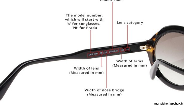 مدل های عینک پرادا