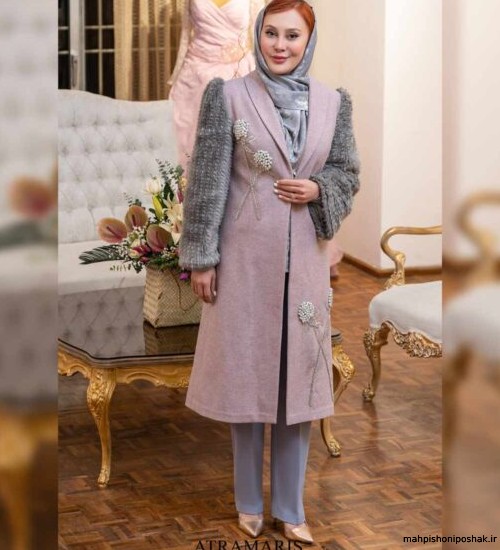 مدل پالتو زنانه کار شده مدل پالتو زنانه کار شده