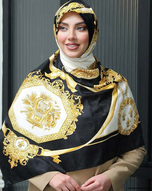 مدل روسری ابریشمی زنانه مدل روسری ابریشمی زنانه