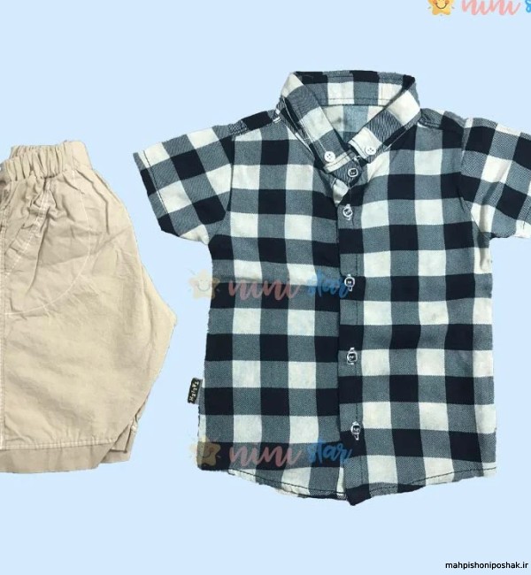مدل پیراهن پسرانه بچه گانه