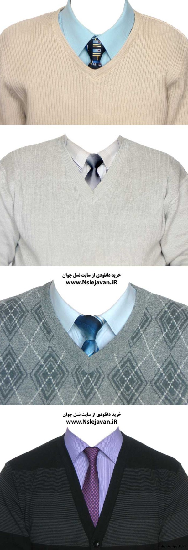 مدل لباس برای فتوشاپ